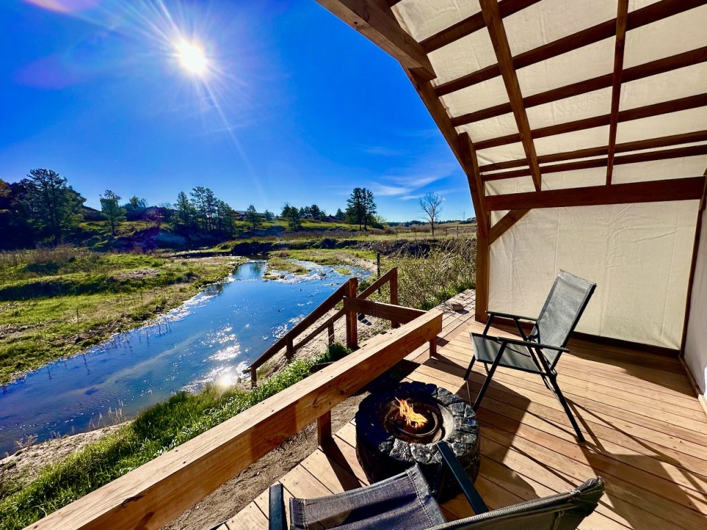 Monument Glamping | Why Water Features Make a Property Feel Special