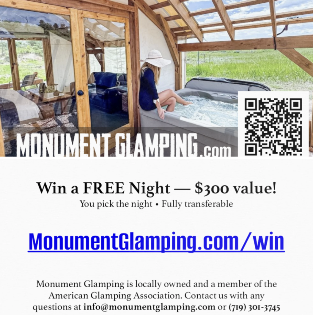 Monument Glamping | Win a Free Night at Monument Glamping — Enter Before the Parade