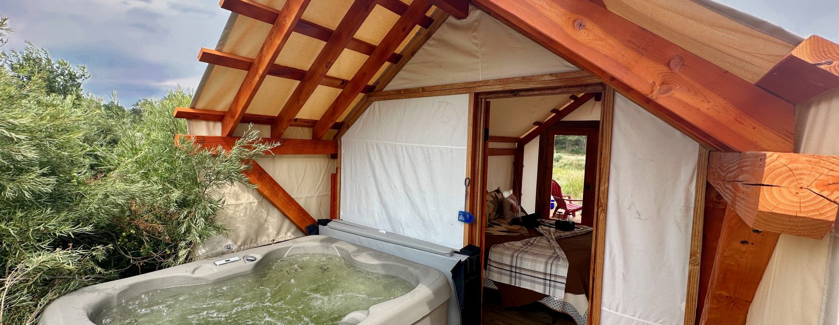 Monument Glamping | Why We Opened Two Glamping Tents 5 Weeks Early Monument Glamping | Why We Opened Two Glamping Tents 5 Weeks Early