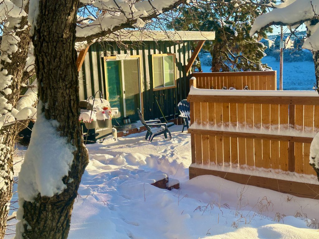Monument Glamping | When the Snow Finally Arrives at Monument Glamping Monument Glamping | When the Snow Finally Arrives at Monument Glamping